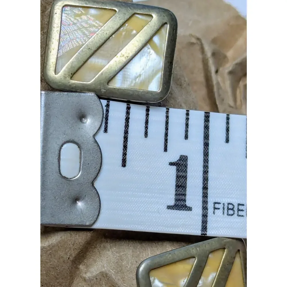 MCM vintage goldtone
